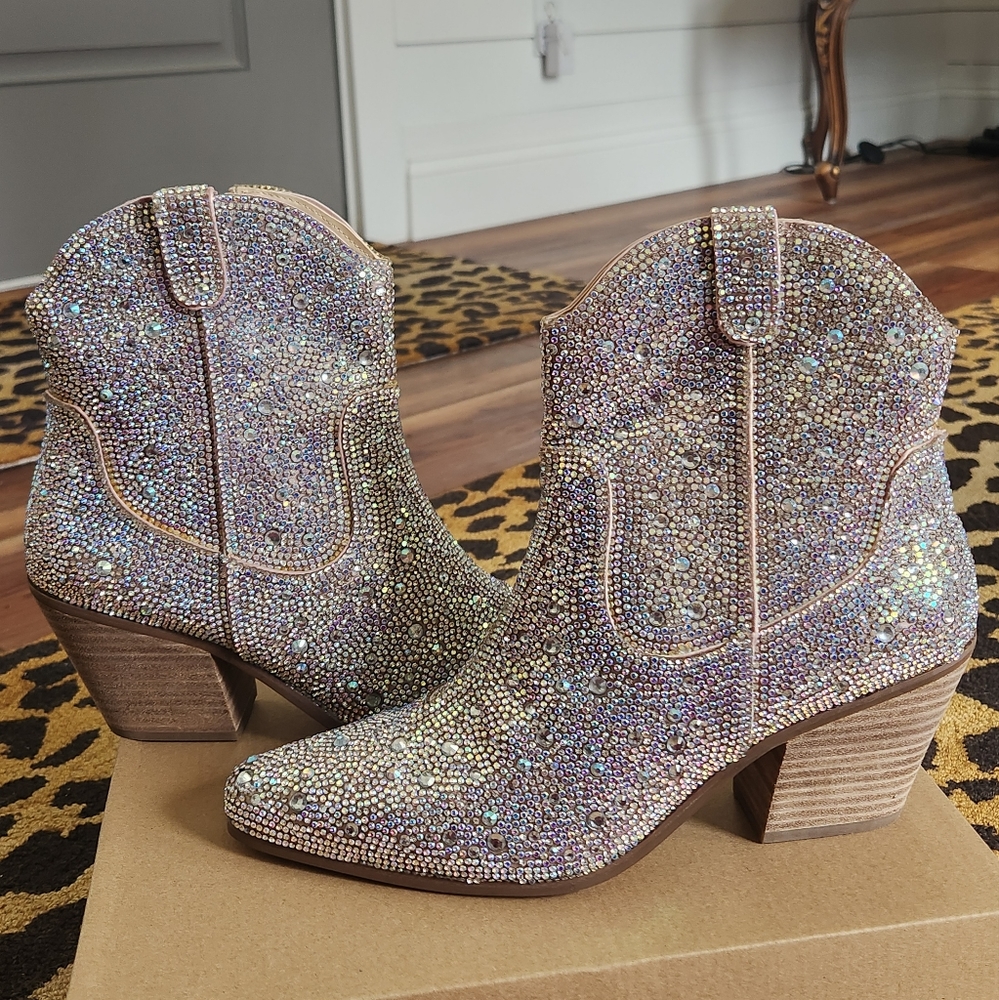 Matisse Harlow Rhinestone Boots - Picture 5 of 14